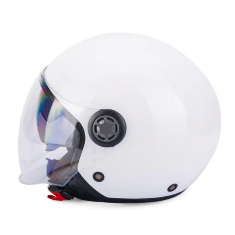 Kask YA612 biały XL (z blendą) Kask YA612 biały XL (z blendą)