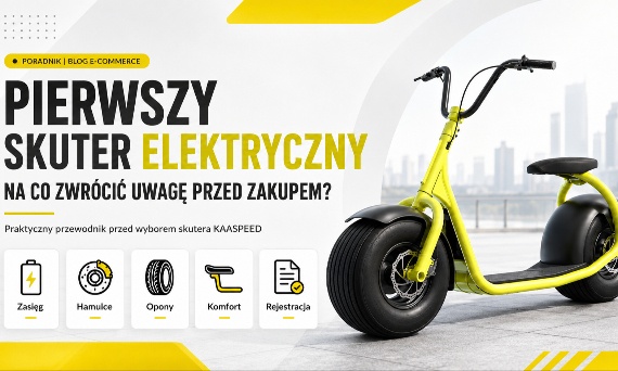 Pierwszy skuter elektryczny - na co zwrócić uwagę przed zakupem?